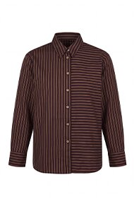 CIRAO 8730, mehrfarbig gestreifte Damenbluse von Studio Milano by JMP