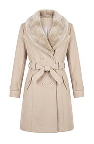 MIMODA 8731, beiger Damen-Trenchcoat von Studio Milano by JMP