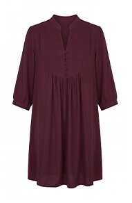 RITY 7662, bordeauxrotes Damenkleid aus der JMP Kollektion