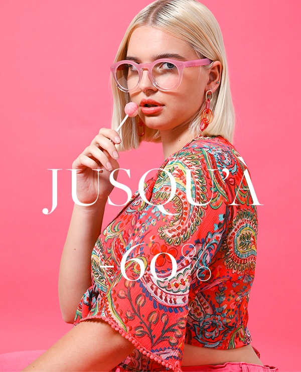 Soldes jusqu'à -60%