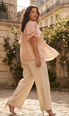CITAR — Blouse Jardin Fleuri