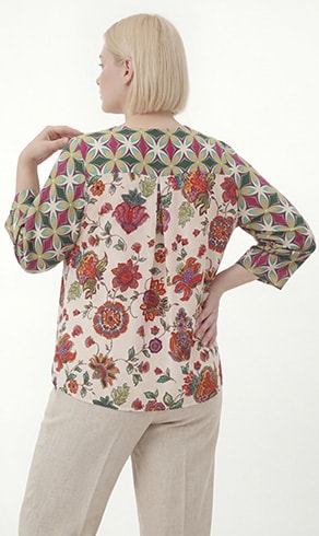 TILI — Blouse Jardin Bohème, soldes été