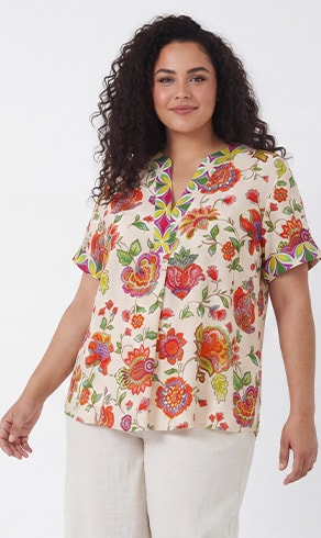 TICAVI — Tunique Jardin Bohème, soldes été