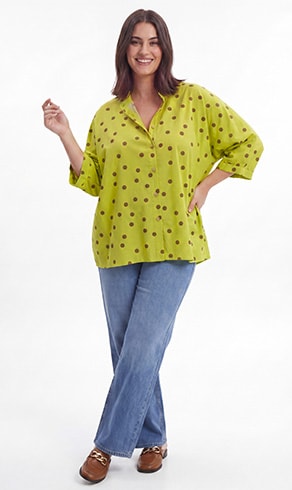 CIRAL — Blouse Anis Choco, soldes été