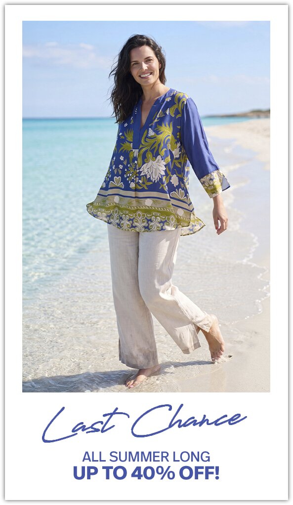 Last Chance — All summer starting at -40%! — Jean Marc Philippe