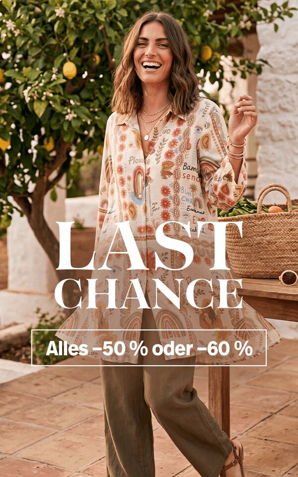 Last Chance — Alles 50 % oder 60 % reduziert — Jean Marc Philippe