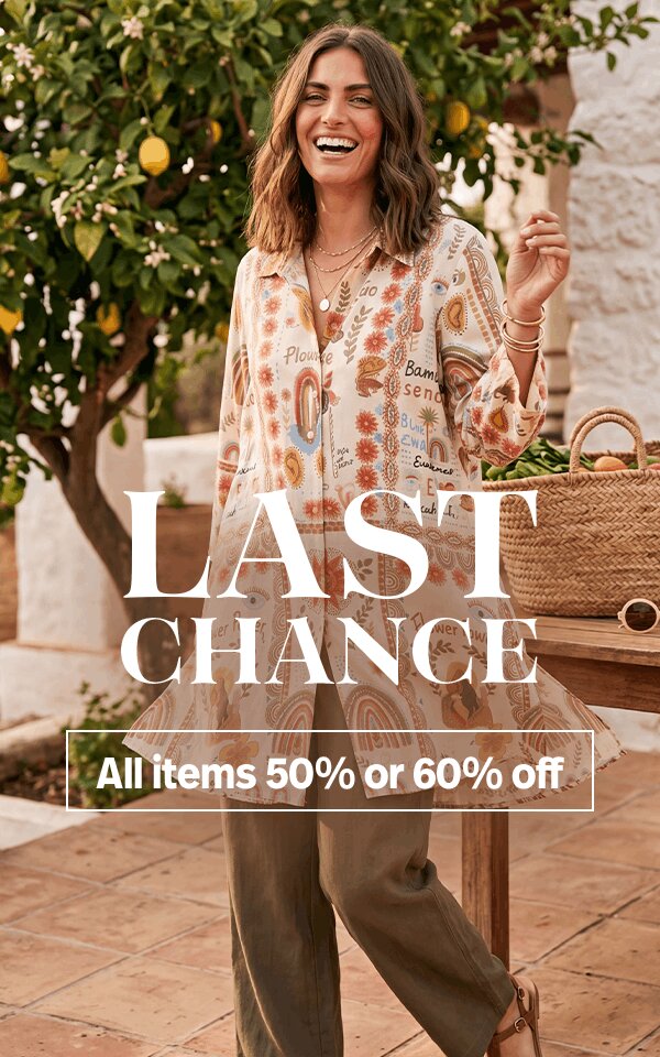 Last Chance — All items 50% or 60% off — Jean Marc Philippe