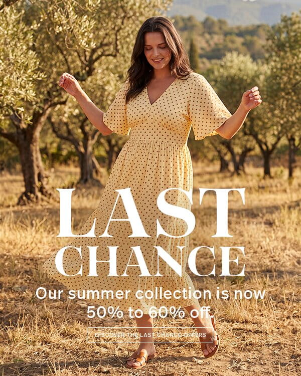 Last Chance — Summer collection 50% and 60% off — Jean Marc Philippe