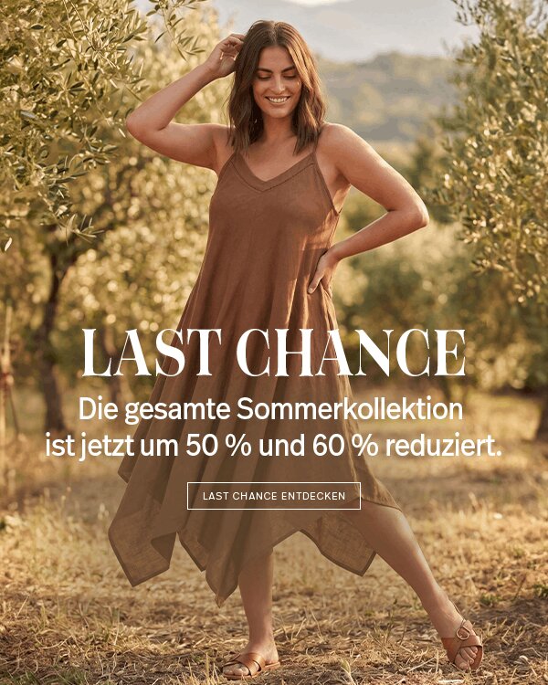 Last Chance — Alle Sommerstyles 50 % und 60 % reduziert — Jean Marc Philippe