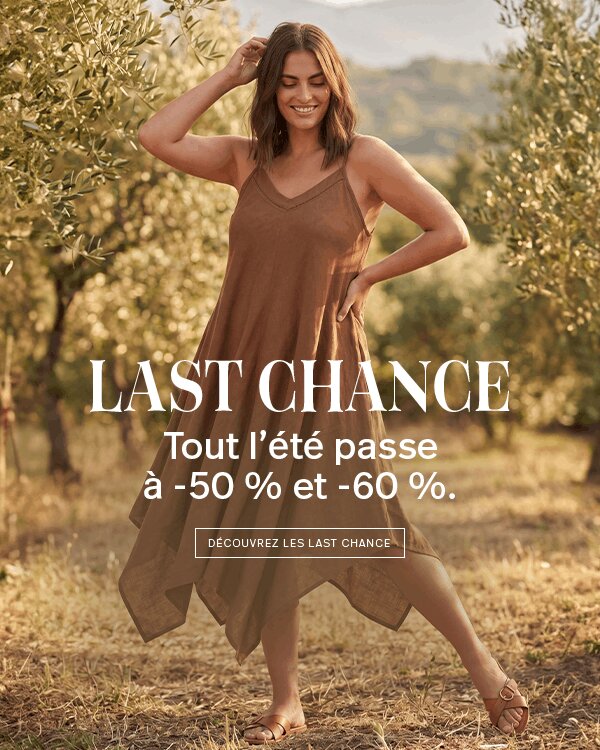 Last Chance — Tout l'été à -50 % et -60 % — Jean Marc Philippe