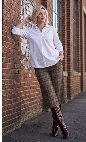 PLAYA — Elegante Karo-Bermudashorts im Tailoring-Stil, Neue Kollektion — Jean Marc Philippe